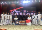 Dua Anggota Polres Probolinggo Kota Ukir Prestasi Pada Kejuaraan Taekwondo Championship Malaysia 2024