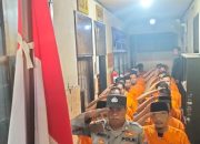 Momentum Hari Kemerdekaan RI ke-79  Tahanan Polresta Banyuwangi Peringati Detik-  Detik Proklamasi dengan Khidmat