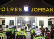 Cegah Premanisme dan Kejahatan Jalanan, Polres Jombang Gelar Patroli Sepertiga Malam