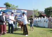 Polres Jombang Distribusikan Puluhan Hewan Kurban ke Pondok Pesantren, Yatim Piatu, Yayasan Pendidikan Hingga Masjid