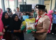 Bazar Gerakan Pangan Murah di Jombang, Diserbu Masyarakat