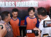 Dua Residivis Curanmor Asal Kesamben Diringkus Resmob Sat Reskrim Polres Jombang