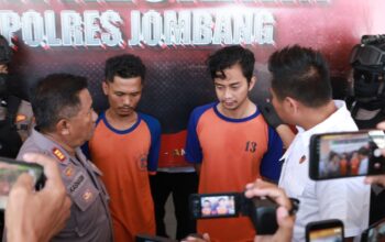 Dua Residivis Curanmor Asal Kesamben Diringkus Resmob Sat Reskrim Polres Jombang