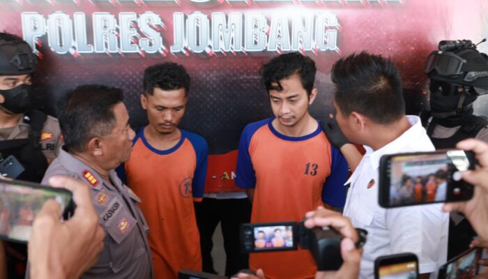 Dua Residivis Curanmor Asal Kesamben Diringkus Resmob Sat Reskrim Polres Jombang