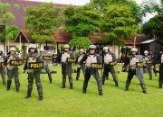 Polres Jombang Gelar Latihan Dalmas untuk Kesiapan Pelayanan Kegiatan Unjuk Rasa