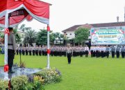 Polres Jombang Gelar Apel Operasi Lilin Semeru 2025, Amankan Nataru hingga Antisipasi Bencana