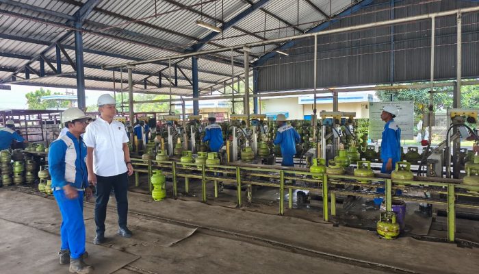Pastikan Stok Aman, Polres Jombang Cek Ketersediaan LPG 3 Kg di Wilayahnya