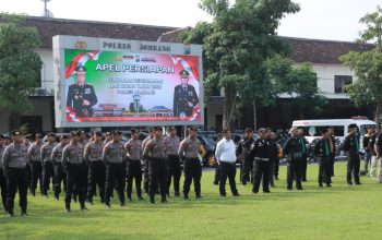 Perkuat Sinergitas, Polres Jombang Gelar Apel Akbar Sabuk Kamtibmas
