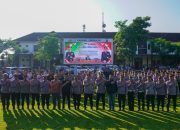 Polres Jombang Gelar Apel Pelayanan Peringatan Hari Buruh Internasional