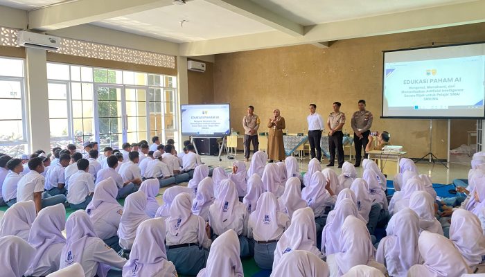 Wujudkan Generasi Muda Cerdas Digital, Polres Jombang Edukasi Paham AI